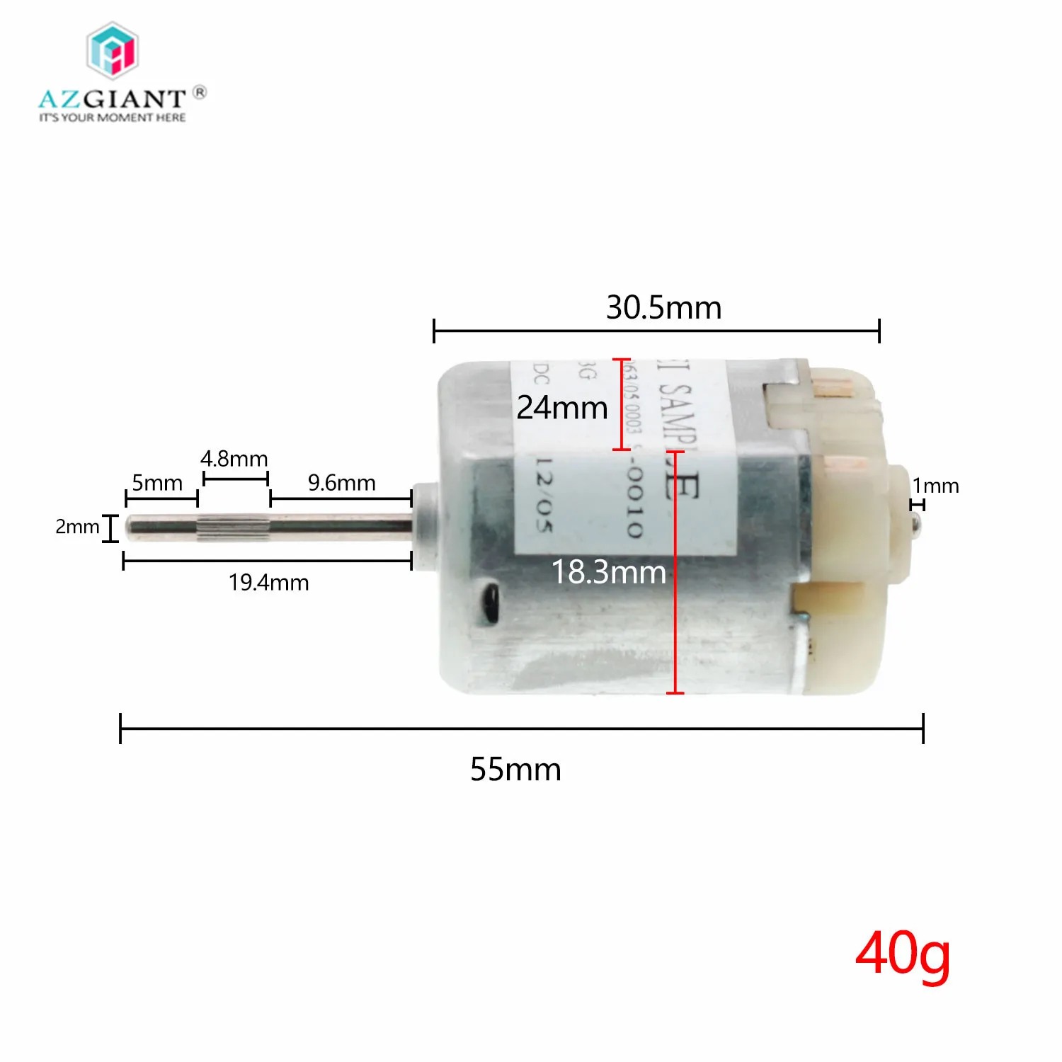 Azgiant оригинальный Подержанный Автомобильный Дверной замок привод мотор FC 280PC
