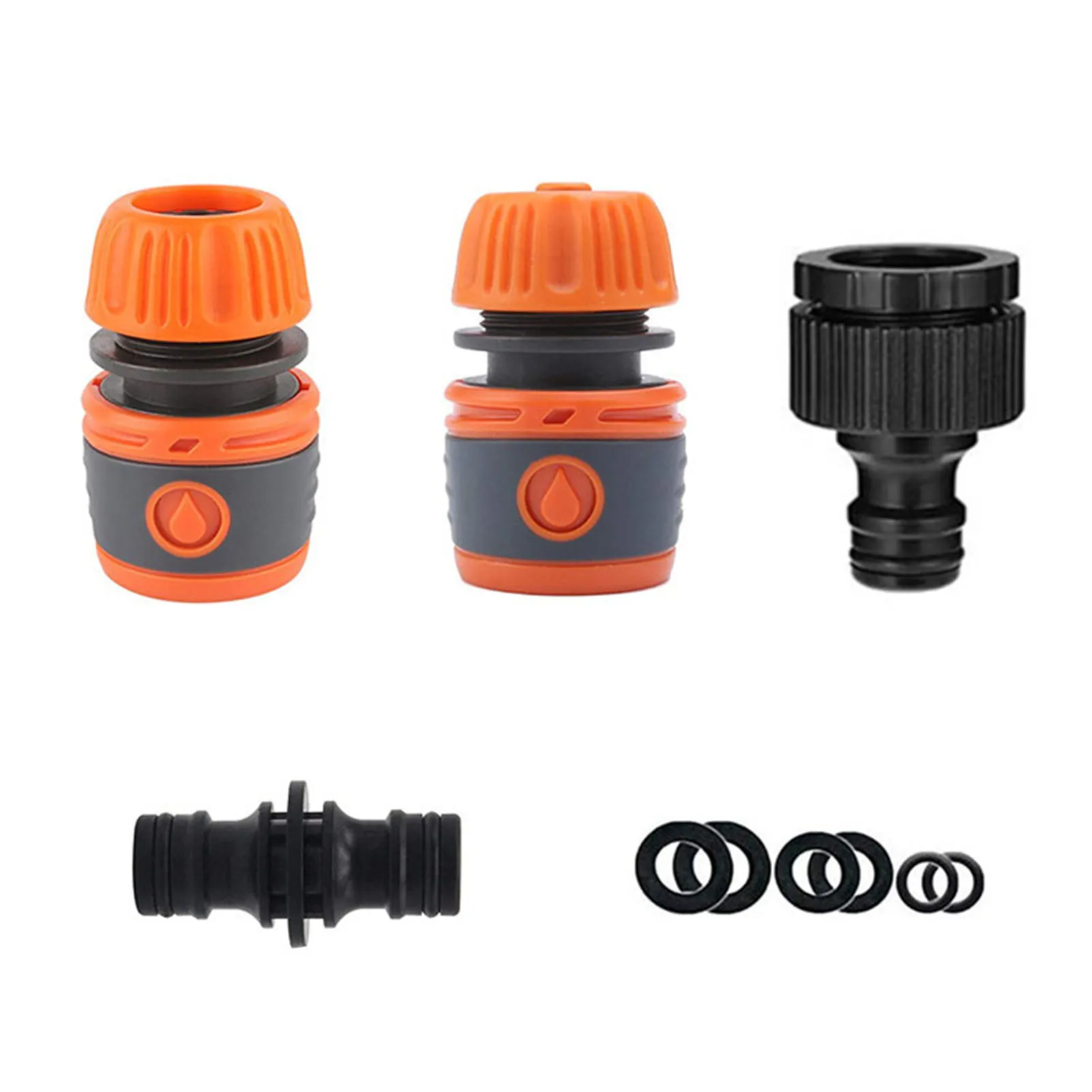 

Комплект соединителей для водопроводного крана садового шланга, высококачественный ударопрочный переходник для водопроводного крана с ABS-...