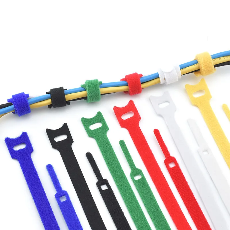 Velcros Colorful Nylon Hook Loop Fastener No Glue Sweing Magic Tape Cable Ties Sewing-on Strips Accessories | Дом и сад