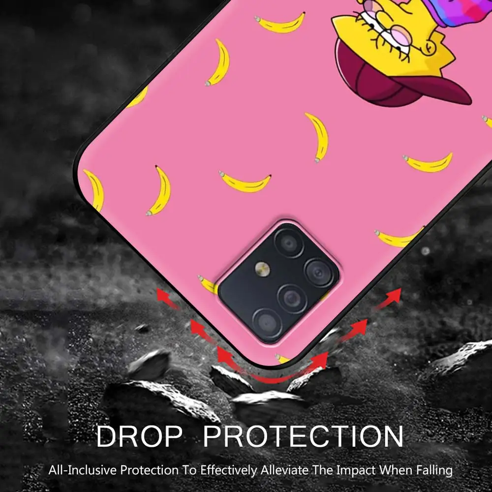 

Simpson Lovely Homer Anime Phone Case for Samsung Galaxy A51 A71 A50 A21s A31 A10 A41 A20e A70 A30 A11 A40 A12 Silicone Cover