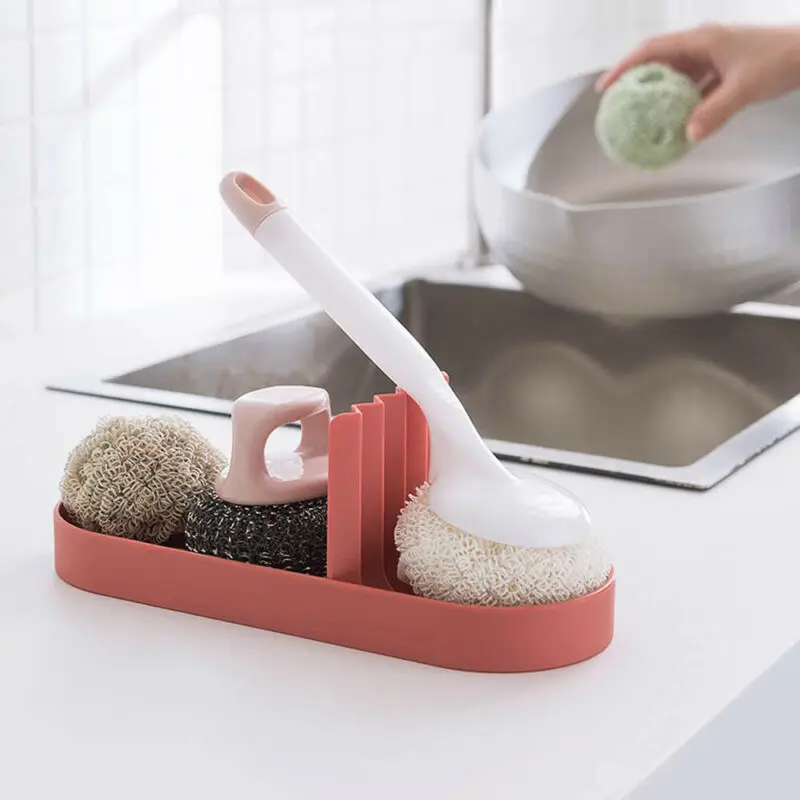 Кухонные аксессуары держатель для слива губки присоска раковины полка хранения