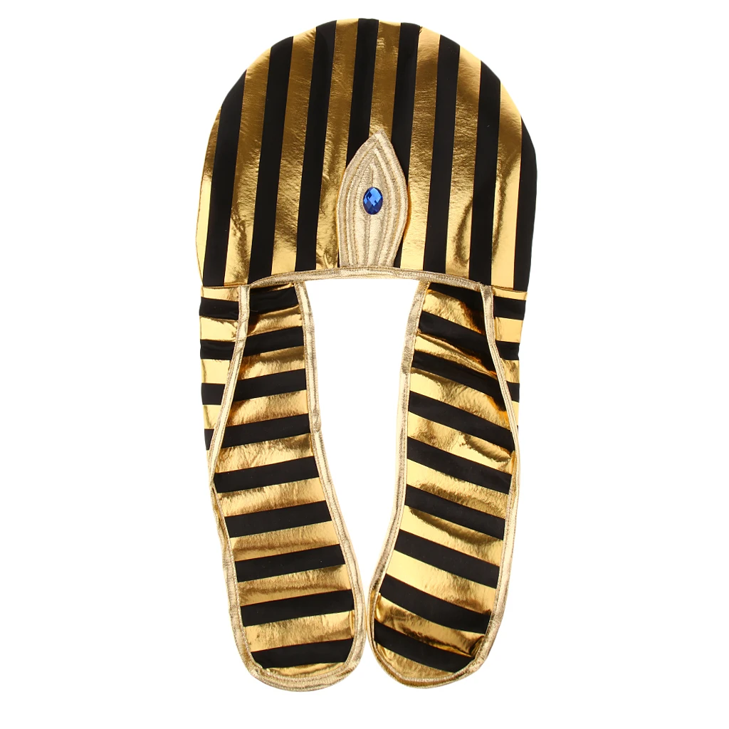 Смешные Мужчины Женщины Косплей Египет египетский фараон король шляпа реквизит