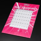 Украшение для волос для девочек, стразы, украшения для волос, модный выпрямитель для волос, украшение для волос, аксессуар для волос, 48 шт.