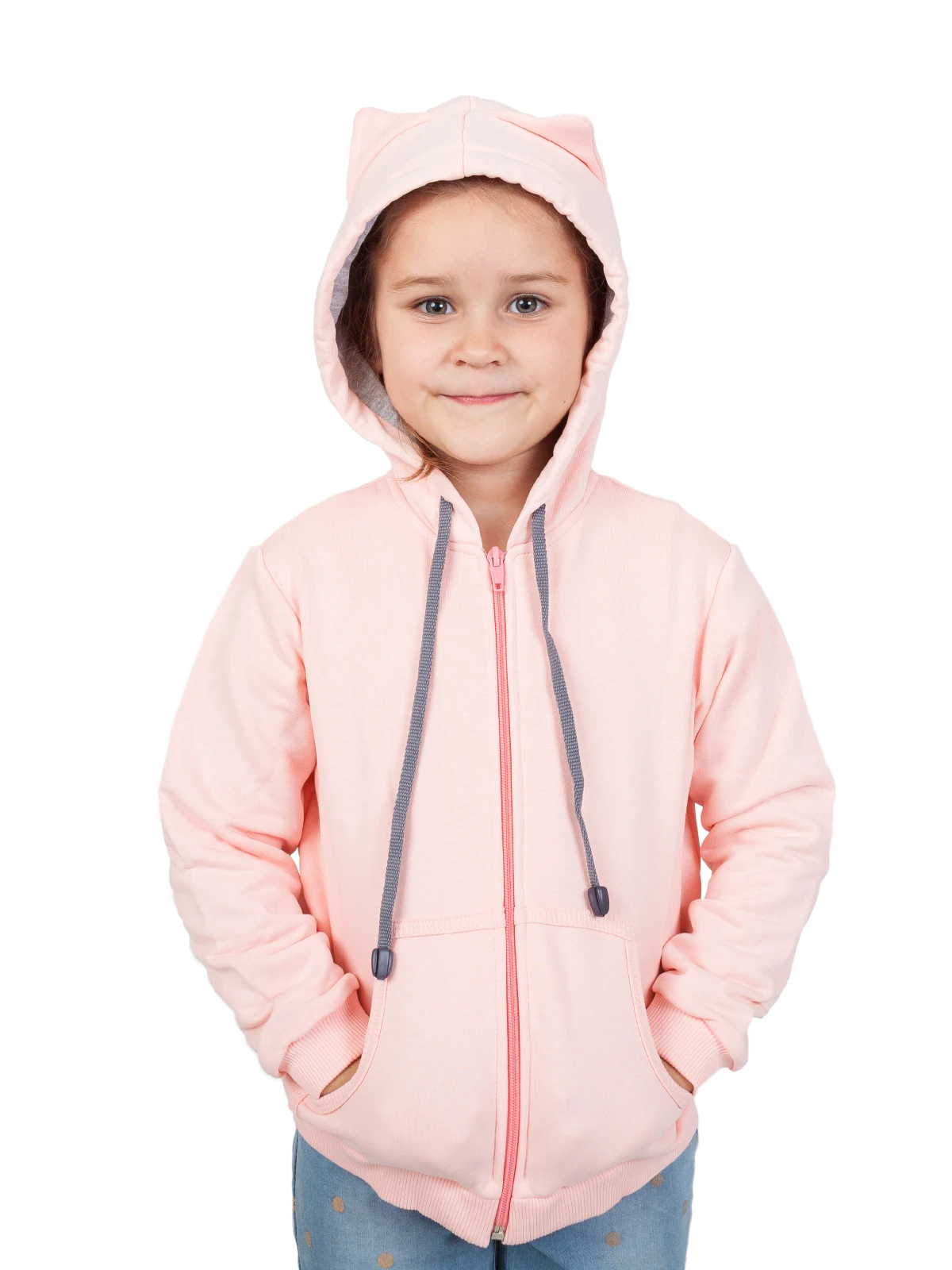 Обликулс 2 в 1: Худи детский с капюшоном и игрушка Кот МозиЗю цв. худи персиковый |