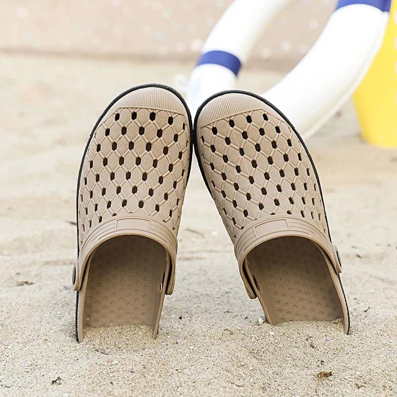 Оригинальные новые садовые Вьетнамки водонепроницаемая обувь для мужчин