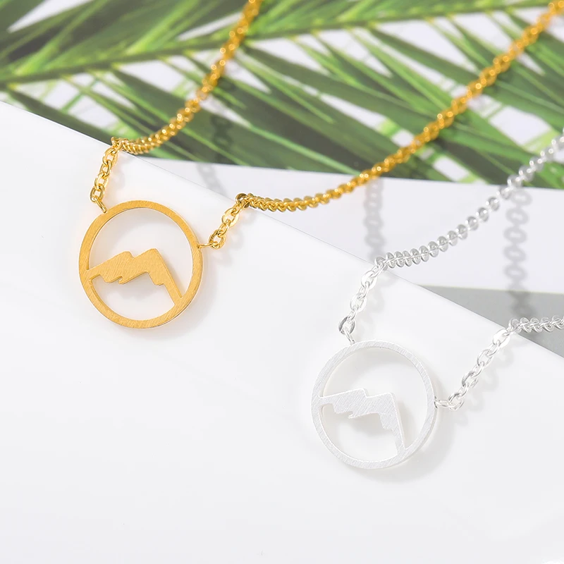 Оптовая продажа 10 шт. розовое золото Цвет Collares Largos De Moda 2021 кольца из нержавеющей