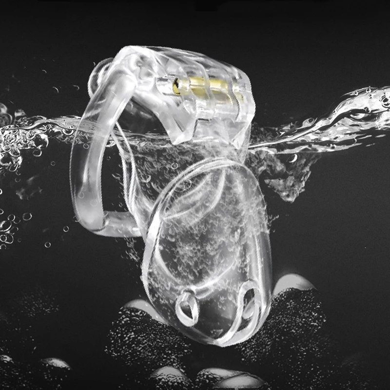 Эротический уретральный замок Мужская клетка верности Регулируемые кольца на