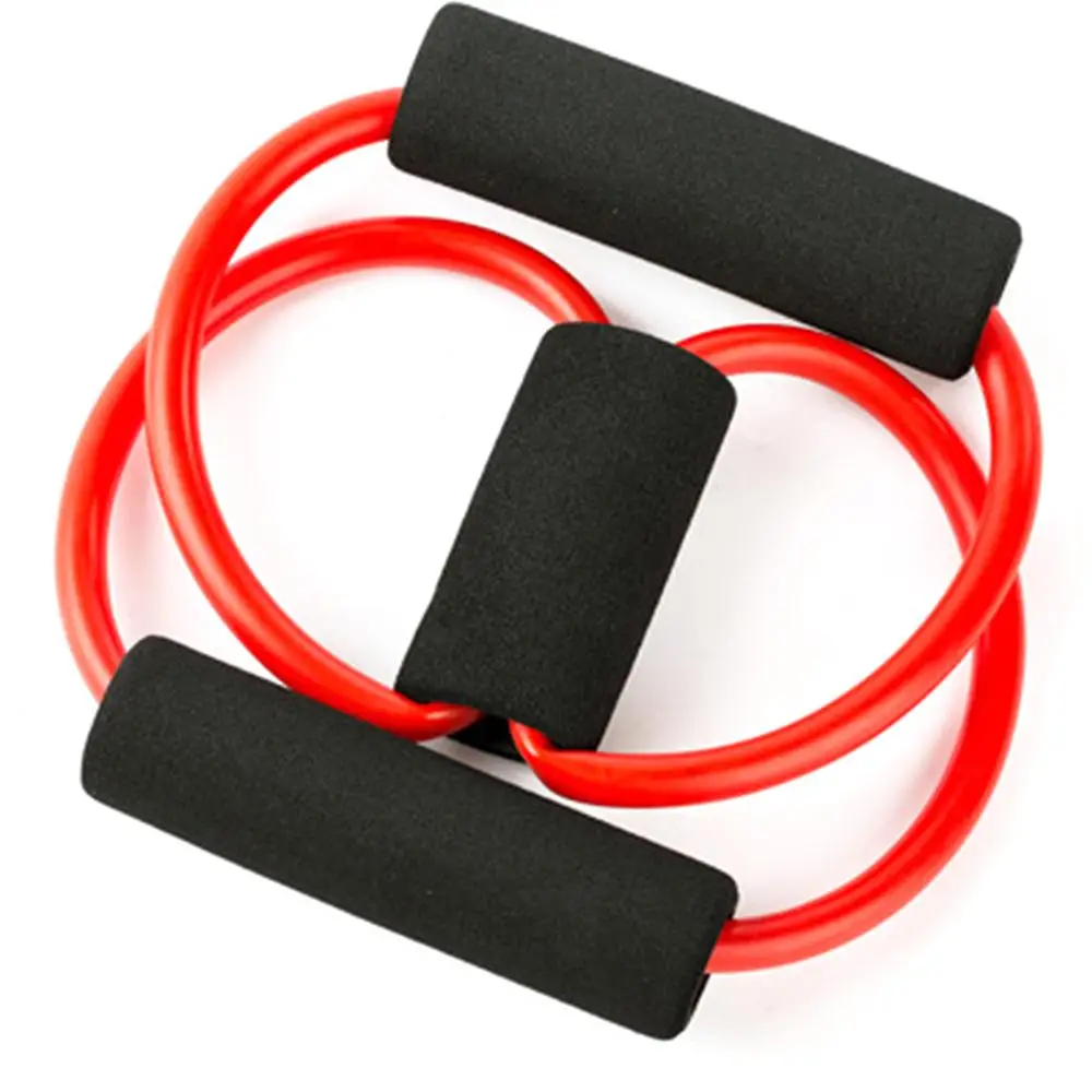 

Foam, Latex 5 Color Puller Tension Band Portable Training Bands Removable Durable Practical Fitness Pull Rope Chest Expander