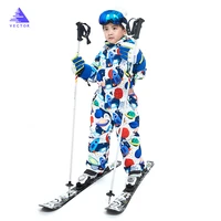 childrens ski suit straight full overalls pants winter warm waterproof boys girls outdoor skiing snowboarding skiing kids set