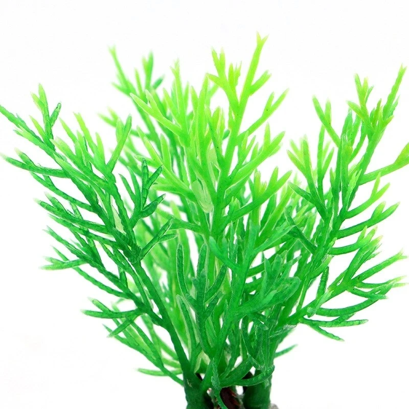 

*qkc*Underwater Artificial Aquatic Plant Ornaments For Aquarium Fish Tank Green Water Grass Landscape Decoration