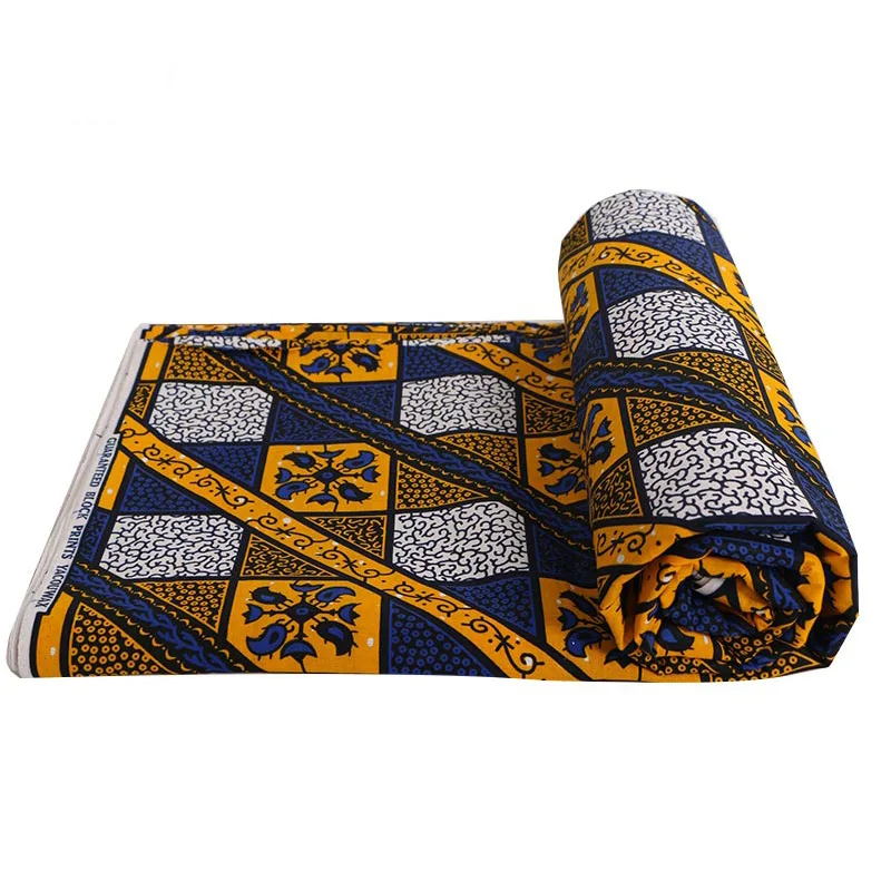 Высокое качество Виниловый фон с изображением синих и желтых печати шелковой