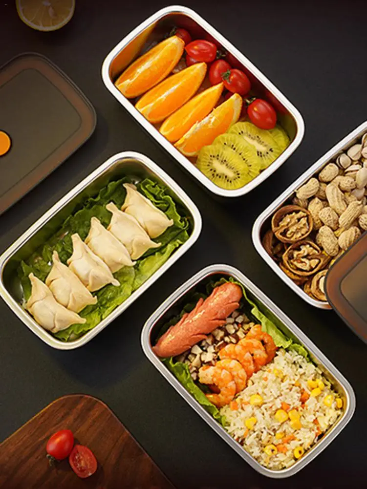 

Контейнер бэнто из нержавеющей стали, 550/600 мл