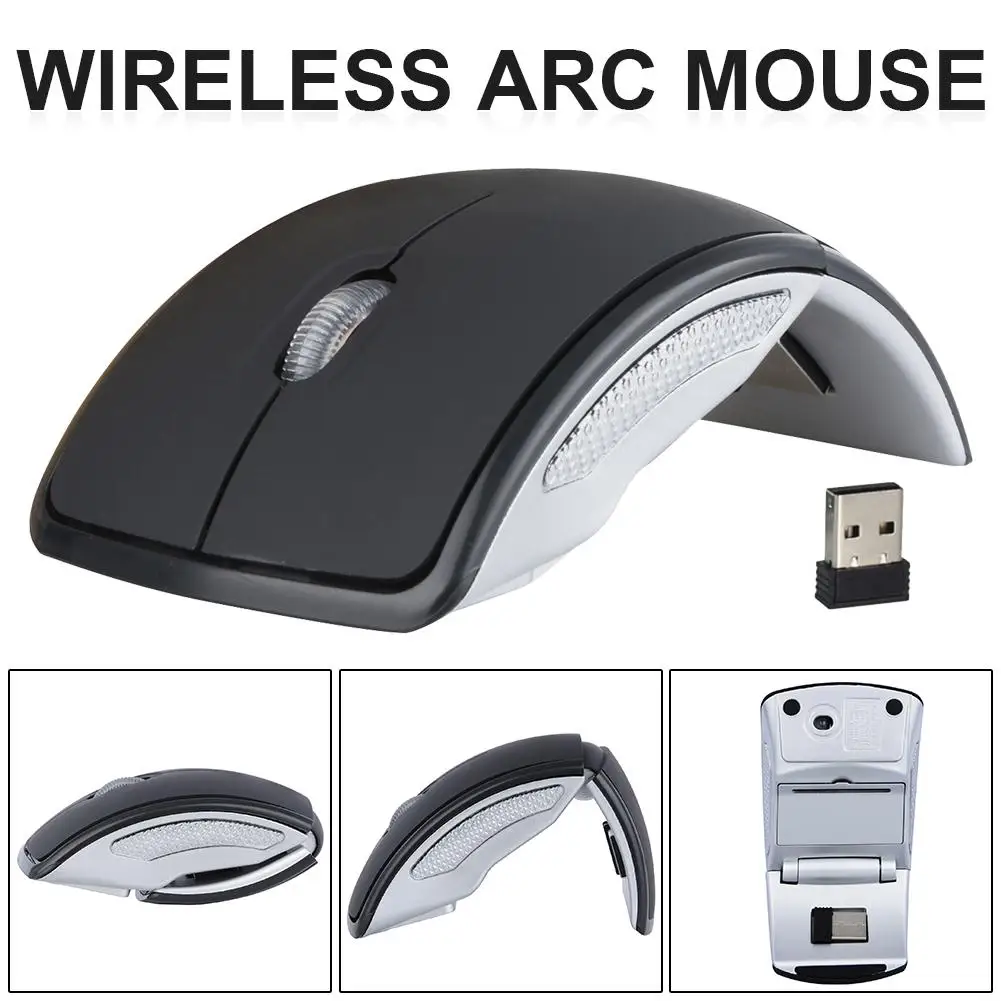 

HXSJ ZD-01 2.4G Wireless Cursor Mouse USB 2.4G Computer Folding Mouse Laptop Computer Accessories Drop Shipping