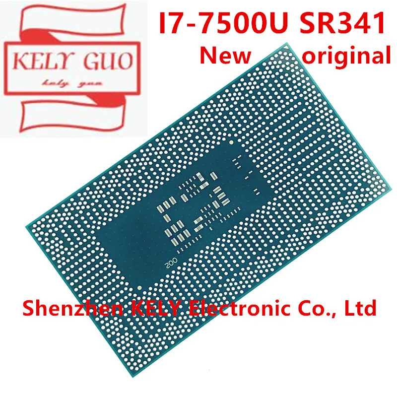 100% Новый оригинальный процессор SR341 I7 7500U центральный чипсет BGA|Аксессуары для