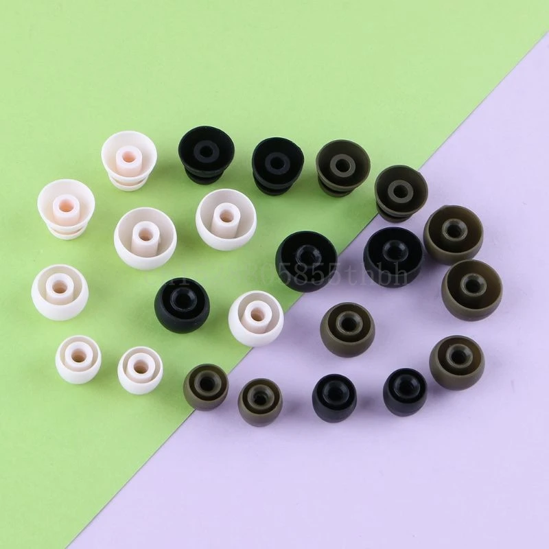 4 пары силиконовых наушников наушники-вкладыши мягкая крышка замена крышки для