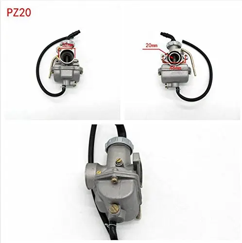 Pz20 20 мм карбюратор для 50Cc 70Cc 90Cc 110Cc 125Cc Atv Dirt Pit Bike Quad Go Kart Utv Coolster Roketa Taotao Sunl Jcl