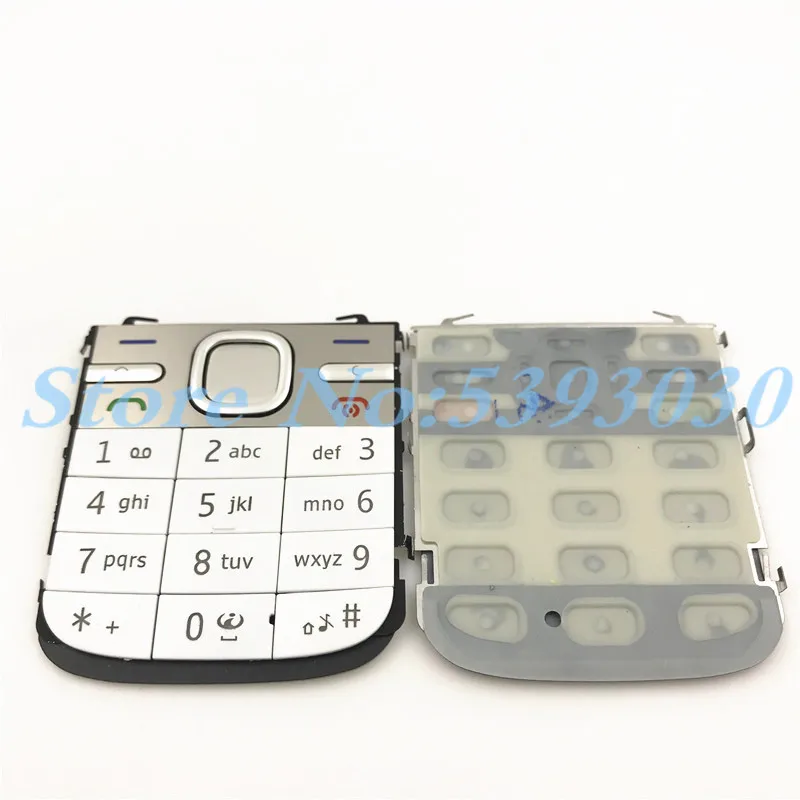 Высококачественный чехол для клавиатуры с английской клавиатурой Nokia C5 C5-00 |