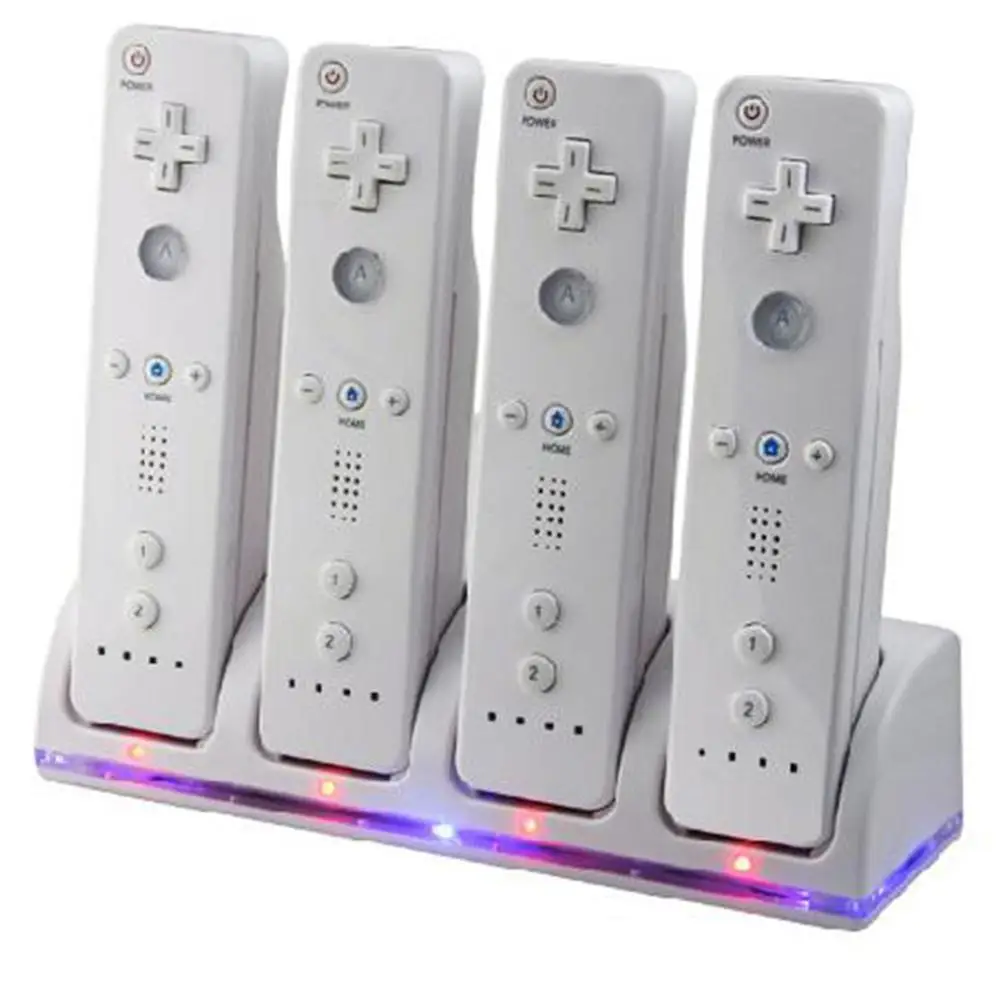 

Stand Charging Dock Station For Nintendo Wii U Wiiu Battery Pack Charger Gamepad Game Remote Control Controller Joystick Mando