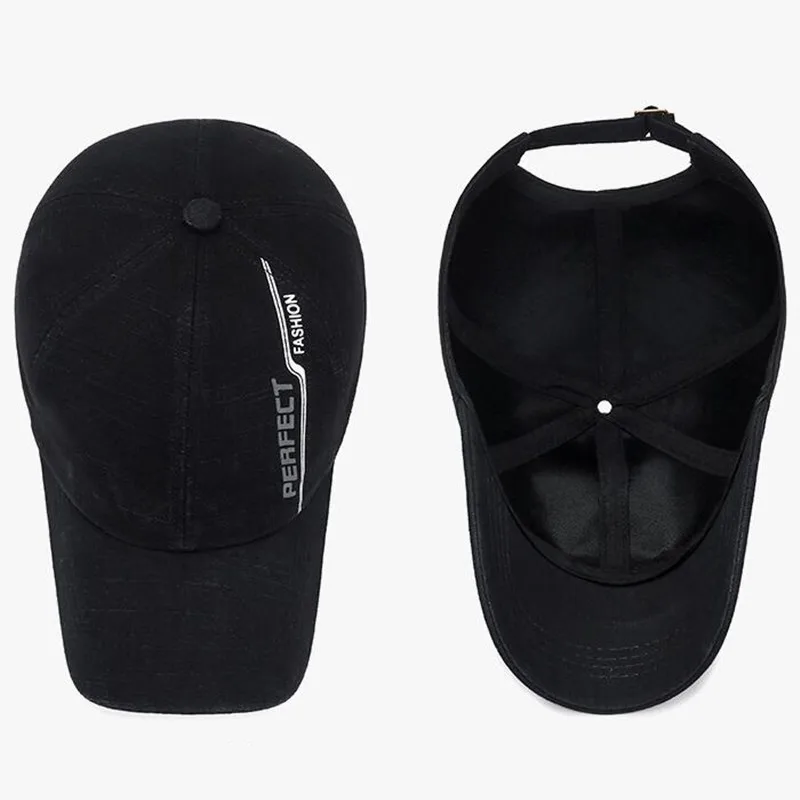 

SILOQIN Men's Cap Spring New Fashion Cotton Baseball Caps For Women's Adjustable Size Leisure Sports Brands Tide Hat Snapback