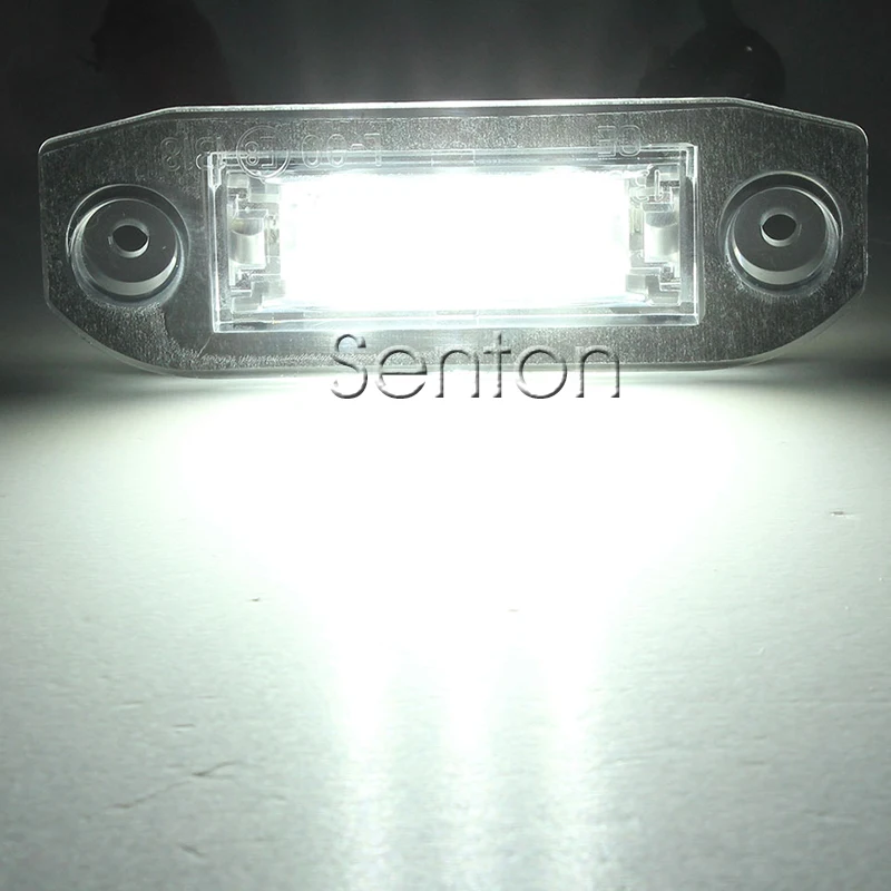 1 пара Автомобильный светодиодный номерной знак светильник дневные ходовые огни