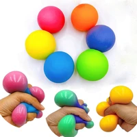 fidget toys bubble sensory toy flour rainbow ball stress relief discoloration pinching fun for kids fidget reliver stress