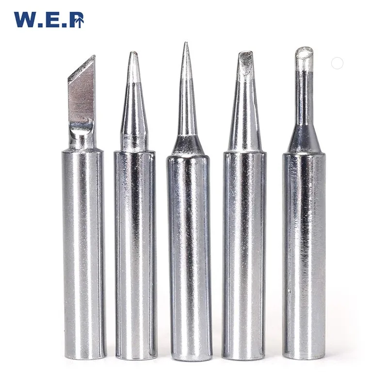 

WEP 5 Pcs Soldering Iron Tips for 928D-III Soldering Iron