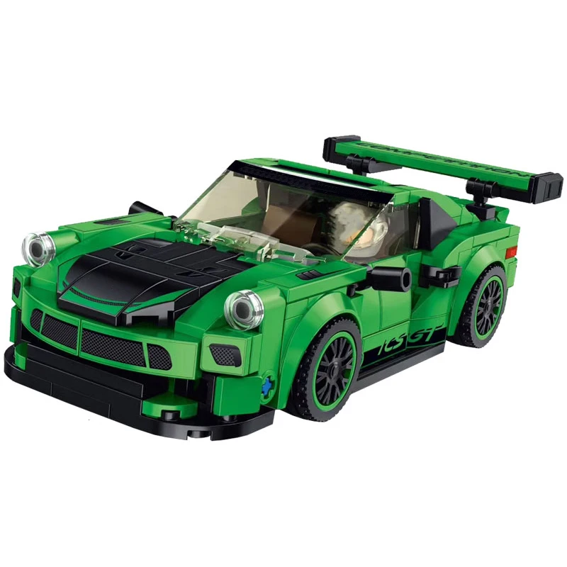 

City Racing Car RS Speed Champions GT3 Model Building Blocks DIY Vehicle Figures Bricks Kids Toy Classic Rally Super Racers Gift