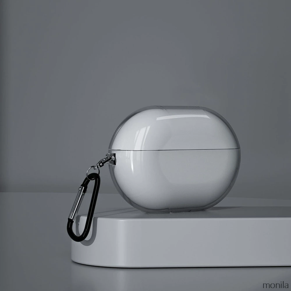 

For Huawei FreeBuds Pro Case Transparent Clear Soft Pink Black Thin Wireless Earphone Cover Cases for Huawei FreeBud Pro Case