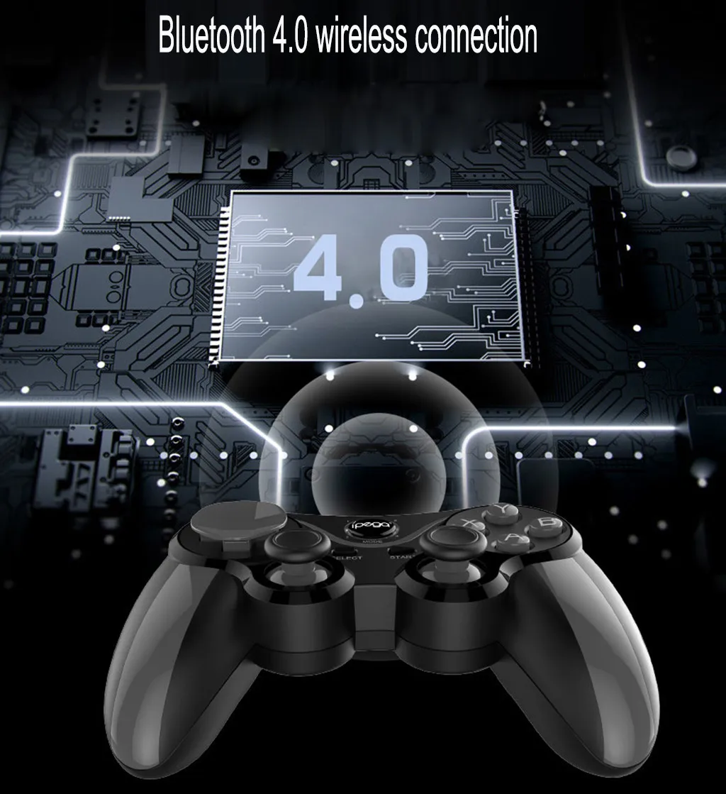 DZT1968 PG-9128 беспроводной геймпад Bluetooth для Android планшетный ПК, телевизор коробка игровой контроллер геймпад джойстик Android 819#2