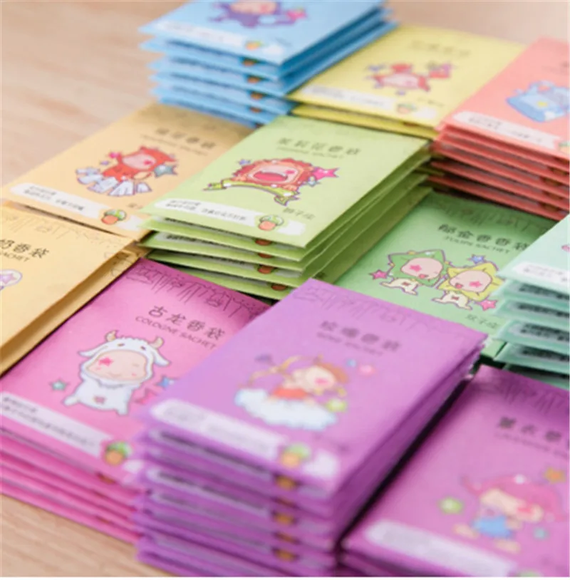 12 шт./компл. натуральный саше шкаф запах мешок свежий воздух для ванной комнаты