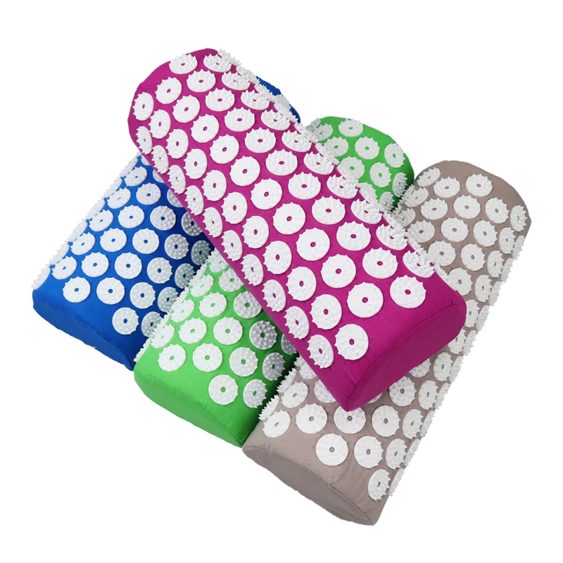 Массажный коврик с подушкой для акупунктуры акупунктурные комплекты снятия