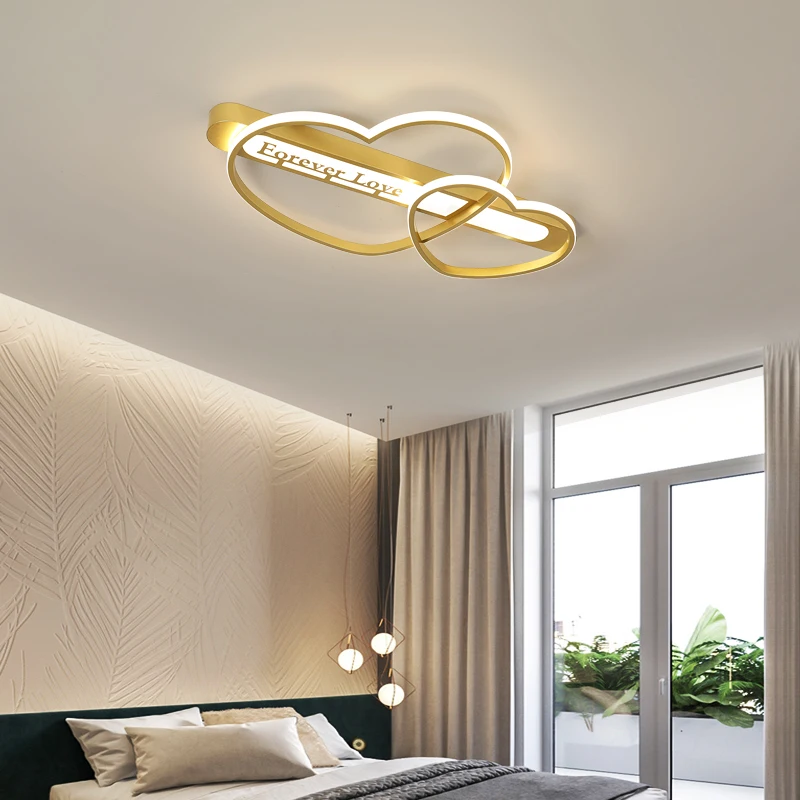 New led Chandelier Bedroom Home Warm chandelier Modern Led Ceiling Chandelier Lamp Children's room lights Lighting chandelier