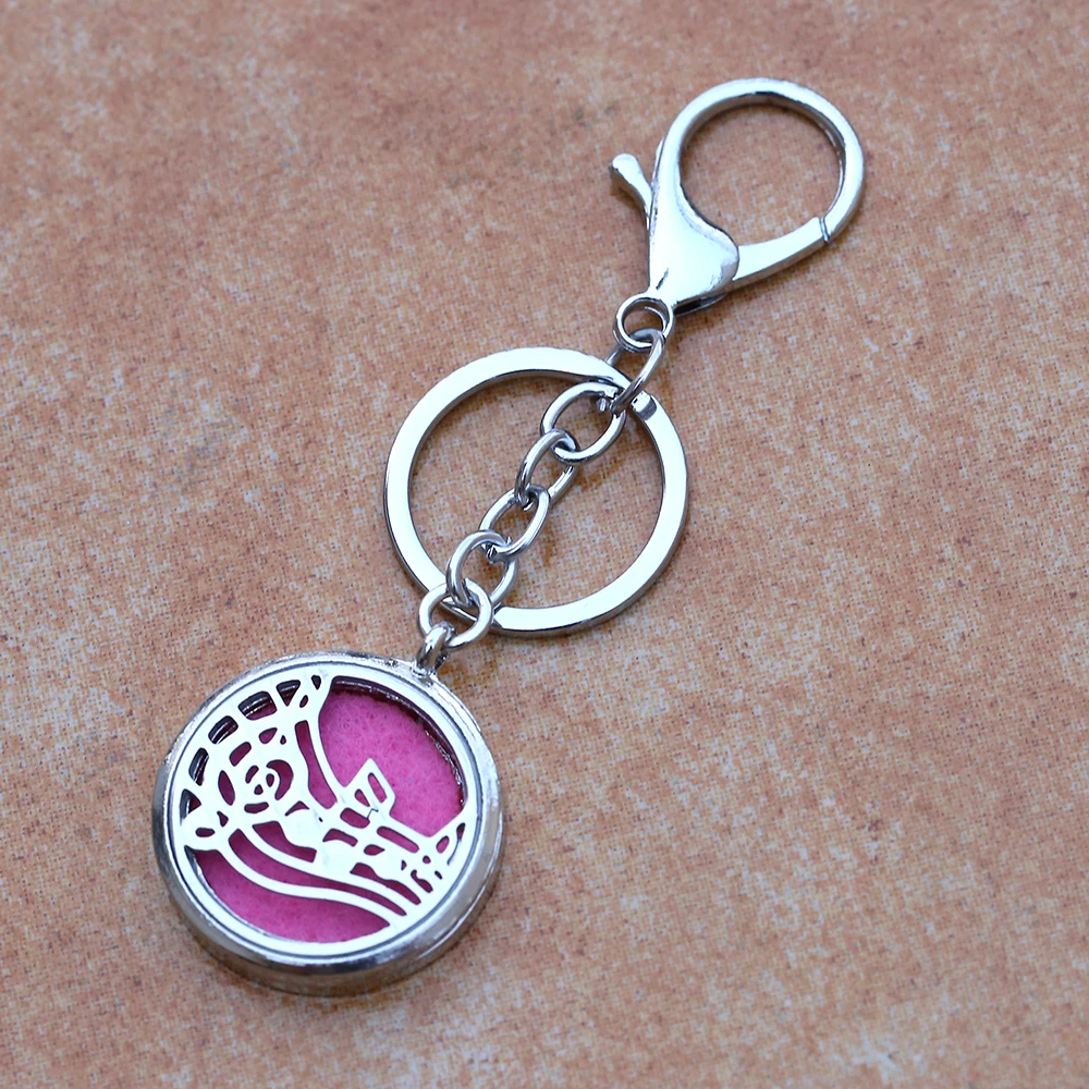 Ароматерапия духи медальон брелок бабочка кошки слон лося эфирное масло