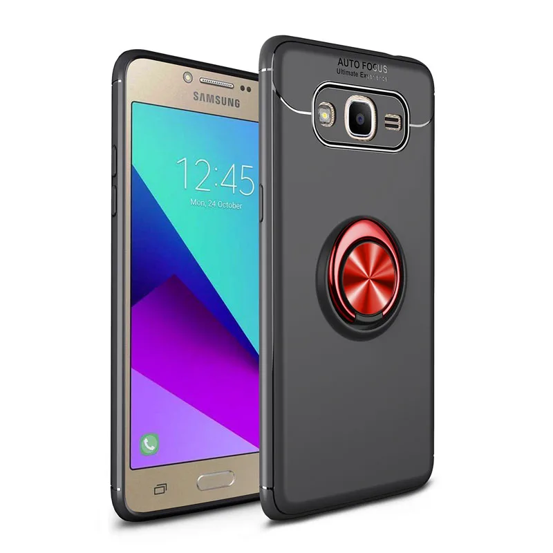 Чехол для телефона с магнитным кольцом s для samsung Galaxy J1, автомобильный держатель, чехол для samsung Galaxy J110, роскошный ТПУ чехол, Fundas Coque