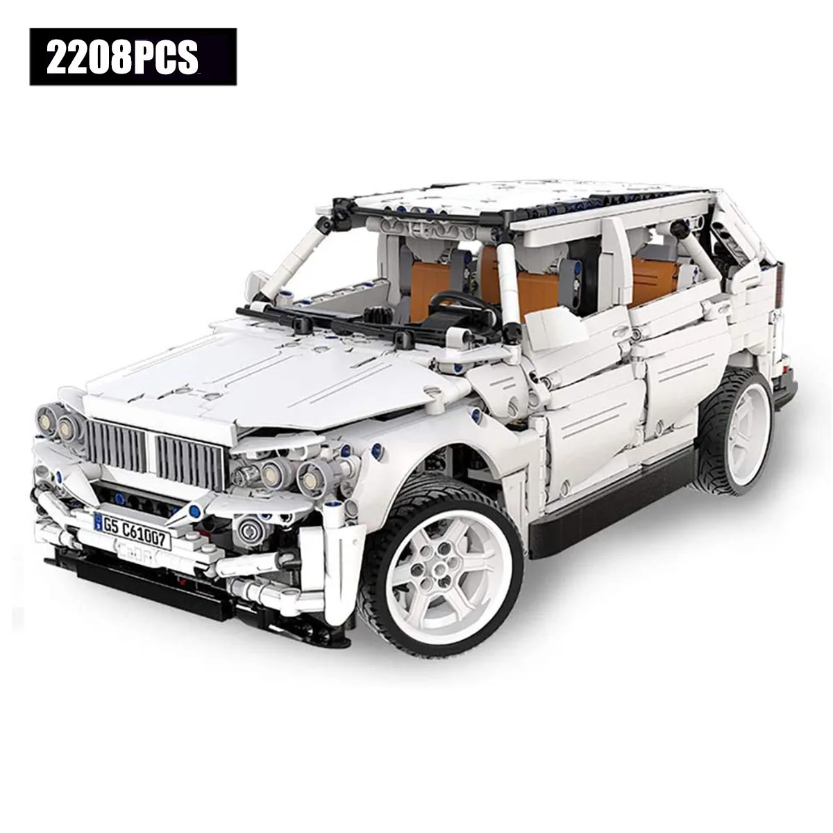 2208 шт. Детский конструктор внедорожник с дистанционным