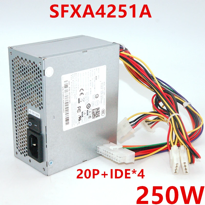 

Новый оригинальный блок питания для Hanker POE 20Pin IDE * 4 250 Вт, источник питания SFXA4251A