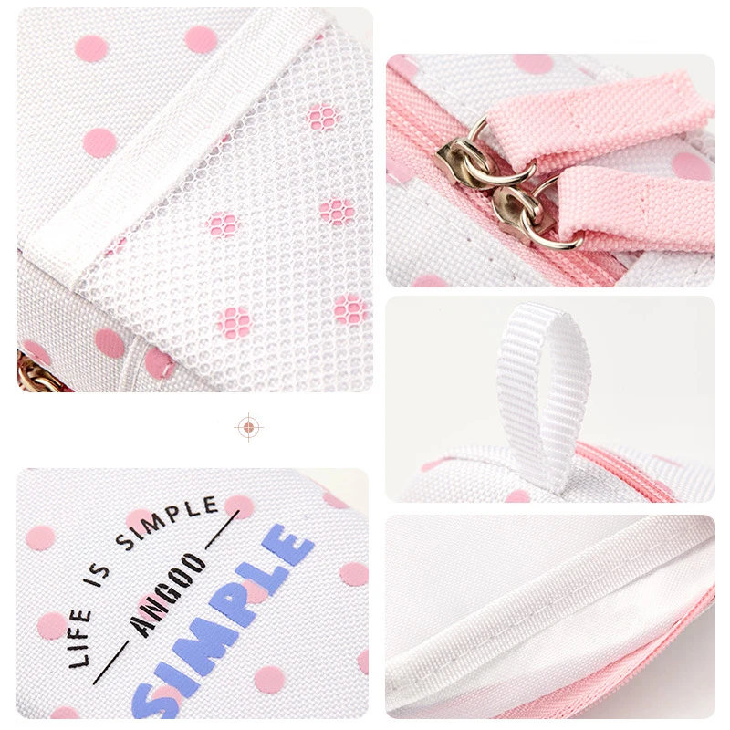 Kawaii стоящий Карандаш чехол на молнии милый карандаш Коробка Для Хранения ручек и