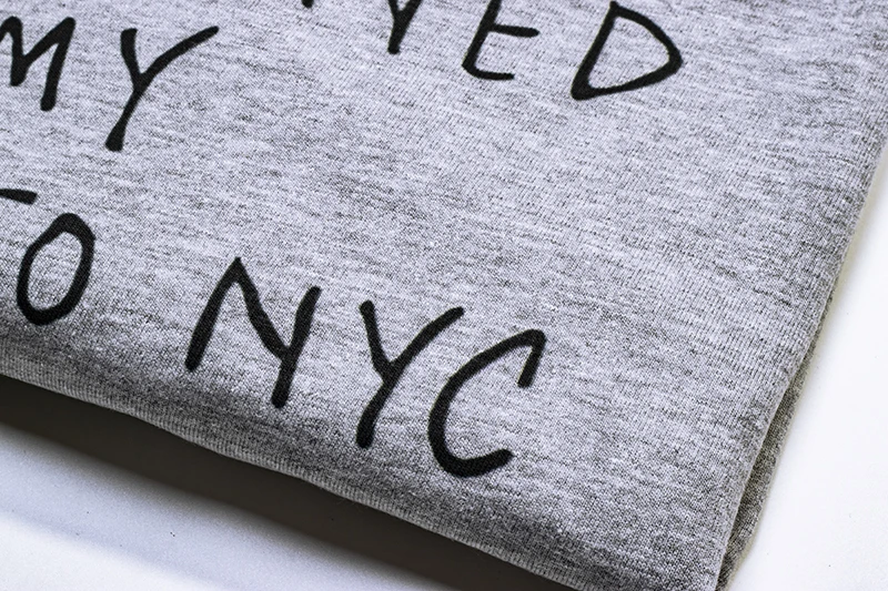 

Tom Holland Same Style Tees I Survived My Trip To NYC Print Tops Casual Cotton Streetwear Men Women Unisex Fashion T Shirt