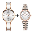 Модные женские часы NIBOSI из розового золота, женские часы с браслетом, женские часы, новинка 2022, креативные водонепроницаемые кварцевые часы для женщин