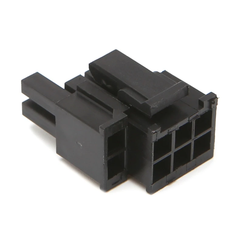 30 шт. 4 2 мм 6 + Pin типа папа Мощность разъем Пластик оболочка для Графика карта PCI