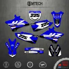 DSMTECH YZ125250 2019-2015 графические наклейки для YAMAHA YZ250 YZ125 2015 2016 2017 2018 2019 для YAMAHA 250125 YZ
