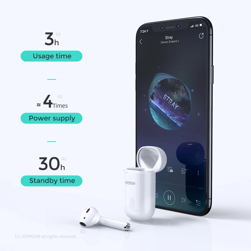 Мини наушники joyкомнаты SP1 с Bluetooth 5 0 оригинальные Беспроводные сенсорным
