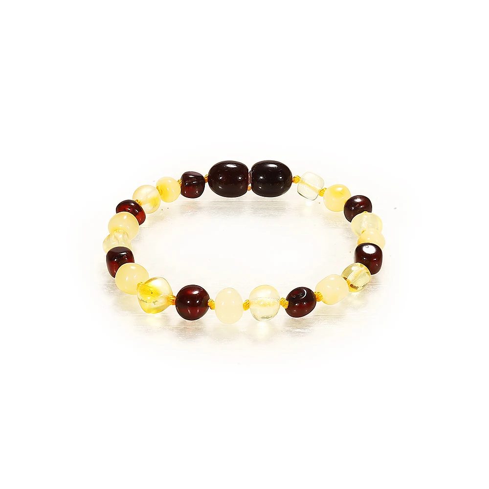 Ожерелье DOREMI 1Cherry1Gold1Honey для детского прорезывателя янтарный браслет мальчиков и
