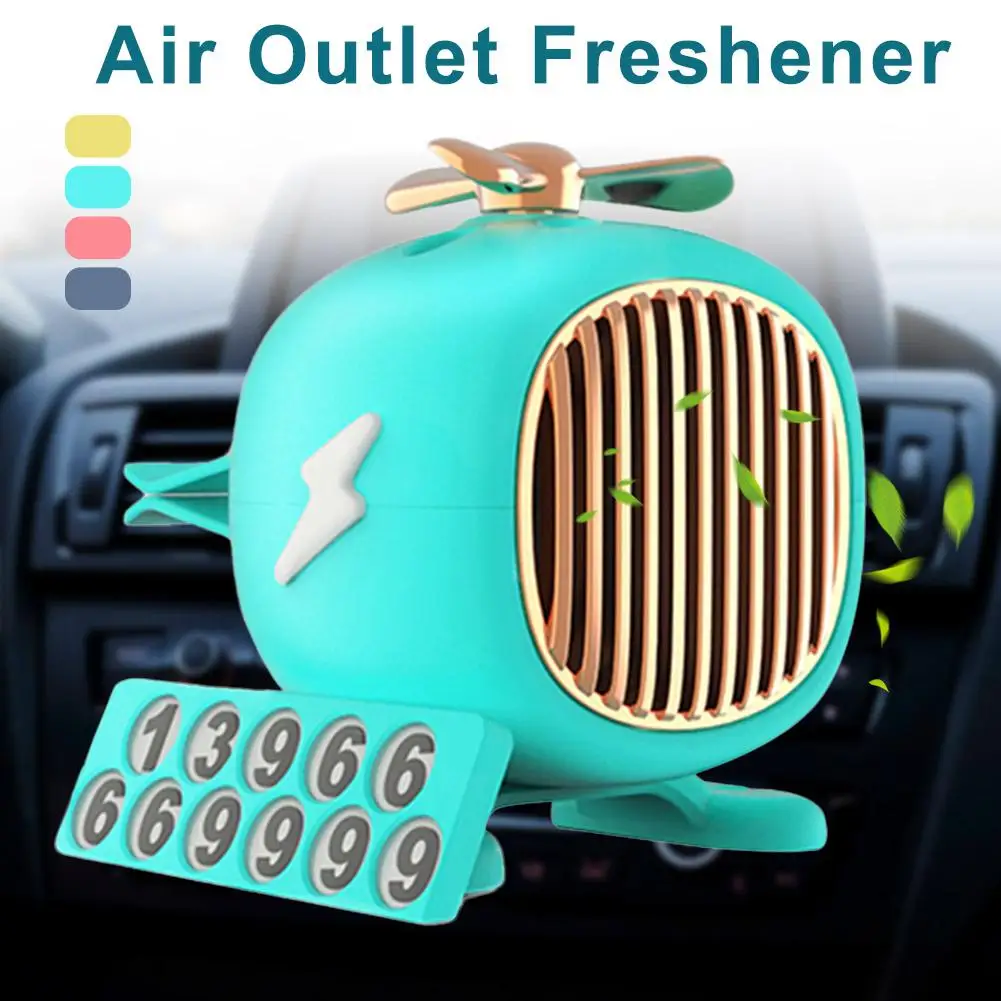 Автомобильный ароматизатор на клипсе Вертолет Самолет Автомобильная