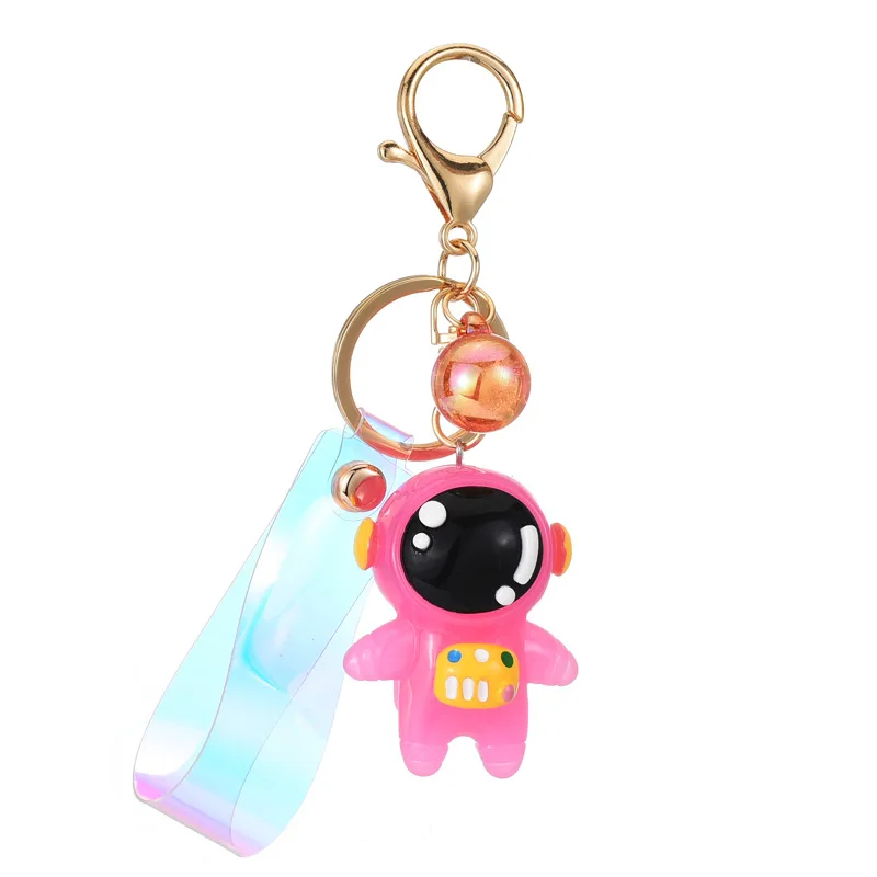 

Astronaut New Resin Illuminated Astronaut Keychain Cartoon Astronaut Ornament Couple Bag Pendant Gift