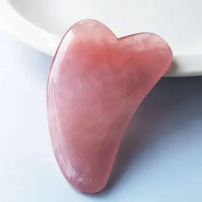 Natural hibiscus jade scraping plate powder crystal lady beauty thin face detoxification natural health gift | Украшения и