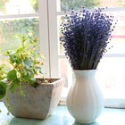 120 г Натуральные сушеные цветы, Романтический букет лаванды, декоративное цветочное растение, цветение ветки для свадьбы, украшение для дома