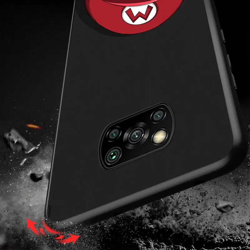 

Cute Mushroom Uncle For Xiaomi POCO F1 M3 X2 X3 NFC F2 M2 Pro Mi Mix 3 Play A3 A2 A1 lite 6 CC9 CC9E Phone Case