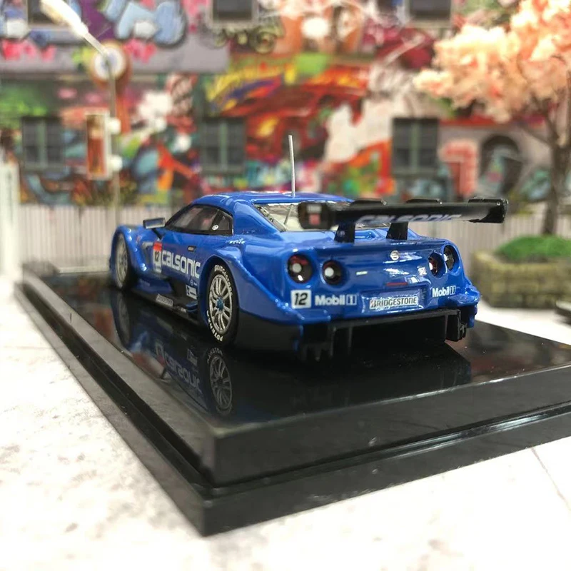 

Model Car 1/64 HKM Super GT-R35 Nissa GT500 NO#12 Calsonic Coating Collection Gift Model Car 1:64