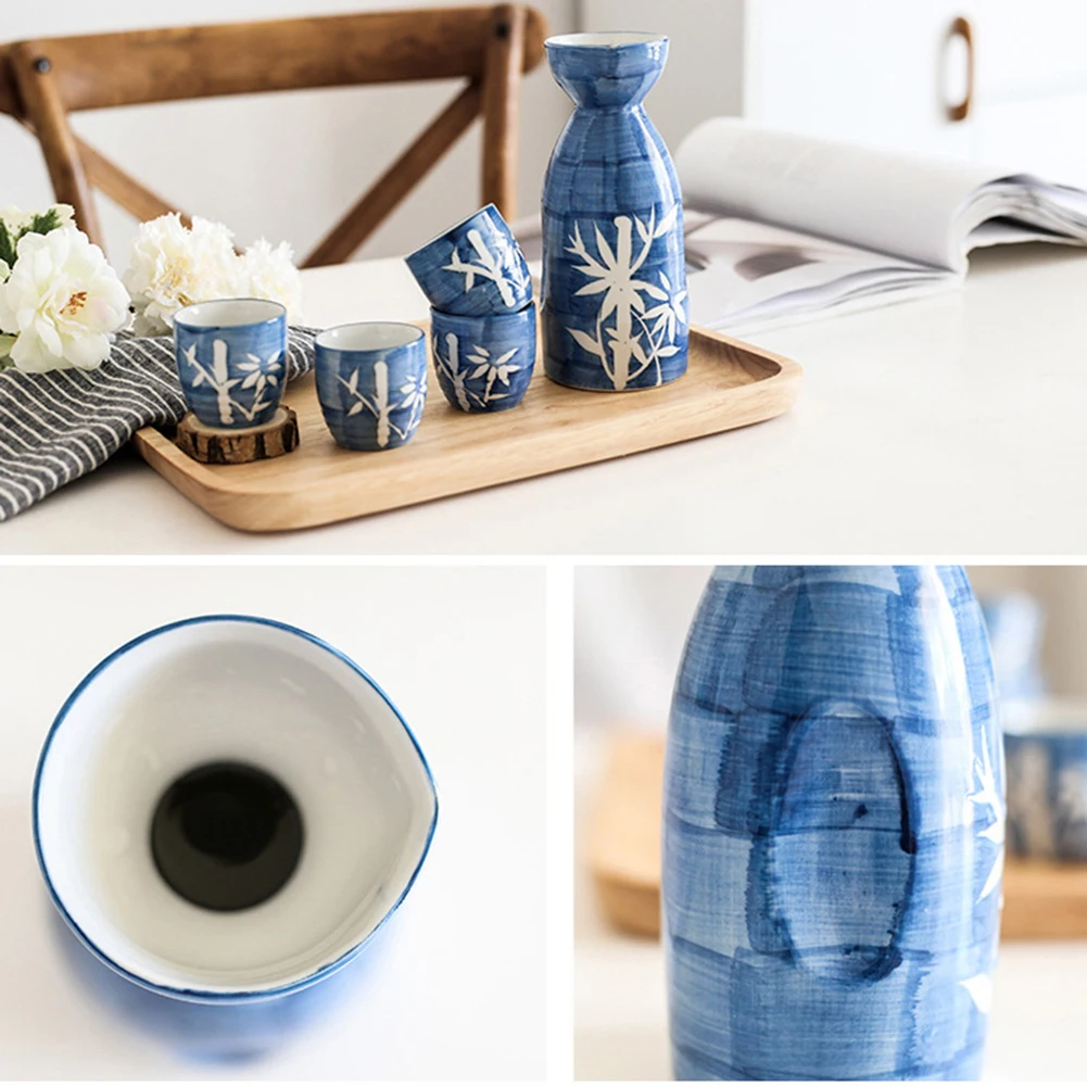 Фарфоровые чашки для саке фарфоровые Саке ручной работы с простой печатью